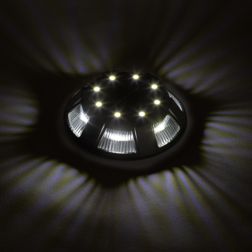Светильник ЭРА уличный ERAST024-01 на солнечной батарее подсветка Таблетка, сталь, пластик d 11 см (1/24) (Б0057662) фото 7