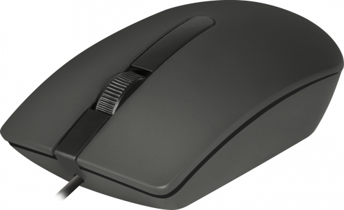 Мышь Defender Office MB-210, черный, USB, проводная,  3 кнопки, 800 dpi (1/40) (52210) фото 4