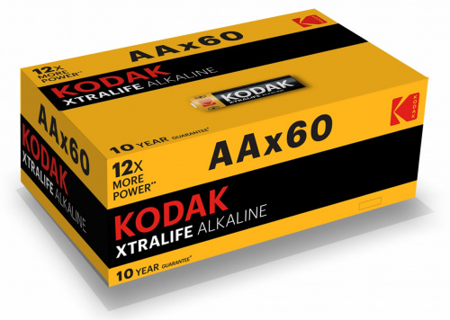 Элемент питания KODAK XTRALIFE  LR6  60BOX   [KAA-60] (60/720/20160) (Б0029222) фото 2