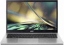 Ноутбук Acer Aspire 3 A315-59-330W Slim Core i3 1215U 8Gb SSD256Gb Intel UHD Graphics 15.6" IPS FHD (1920x1080) Eshell silver WiFi BT Cam