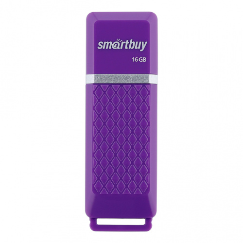 Флеш-накопитель USB  16GB  Smart Buy  Quartz  фиолетовый (SB16GBQZ-V)
