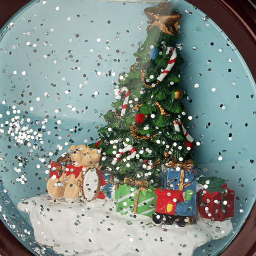 Светильник декоративный NEON-NIGHT "Часы" с эффектом снегопада (1/9) фото 6