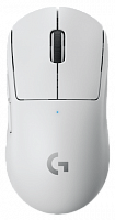 Беспроводная игровая мышь  Logitech PRO Х Superlight Wireless (25600dpi) USB (5but) 910-005943, белый