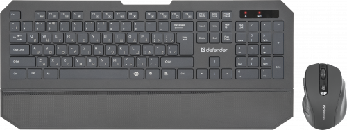 Комплект беспроводной Клавиатура + Мышь DEFENDER Berkeley C-925, чёрный (1/12) (45925) фото 2