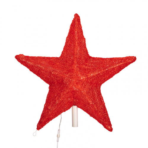 Акриловая светодиодная Фигура NEON-NIGHT Звезда 80 см, 210 светодиодов, красная (1/2) (513-456)
