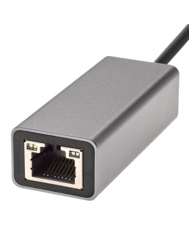 Кабель-переходник USB 3.0 (Am) --> LAN RJ-45 1000 Mbps, Alum Shell, Aopen/Qust <ADU312M>(1/100) фото 4