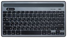Клавиатура Оклик 845M черный USB беспроводная slim Multimedia