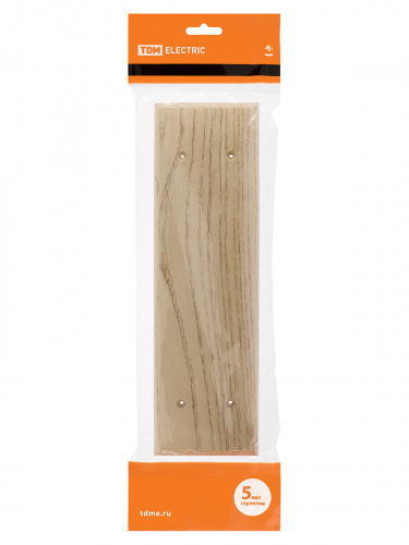 Накладка на бревно деревянная универсальная НБУ 1Пх4 280 мм, сосна TDM (1/6/48) фото 2