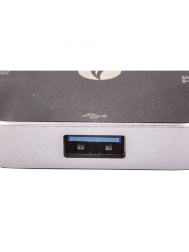 Aдаптер USB3.1 Type-CM-->HDMI+USB3.0+PD charging, TF, Aluminum Shell, VCOM <CU457> (1/72) фото 7