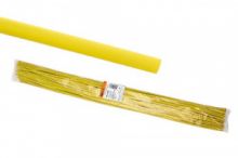 Трубка термоусаживаемая TDM ТУТнг 4/2 желтая по 1м (100 м/упак)
