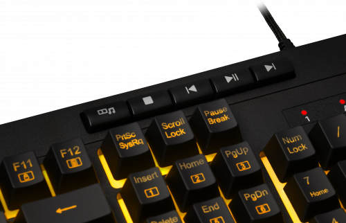 Клавиатура игровая Redragon Shiva RU,RGB, 26 anti-ghost keys, черный (1/10) (77689) фото 10