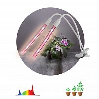 Светильник для растений на прищепке ЭРА FITO-20W-АLED-L полного спектра 12 Вт белый (1/12)