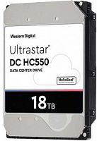 Жесткий диск WD Original SATA-III 18Tb 0F38459 WUH721818ALE6L4 Ultrastar DC HC550 (7200rpm) 512Mb 3.5"
