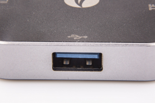 Aдаптер USB3.1 Type-CM-->HDMI+USB3.0+PD charging, TF, Aluminum Shell, VCOM <CU457> (1/72) фото 6