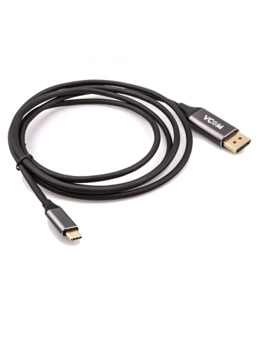 Кабель-адаптер USB 3.1 Type-Cm --> DP(m) 4K@60Hz, 1.8m , Aluminium Shell,VCOM <CU422MC-1.8M> (1/75) фото 4