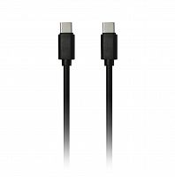 Кабель SMART BUY USB 2.0 Type-C to Type-C, fast charging, черный, 1м (iK-3112fc black) (1/60)