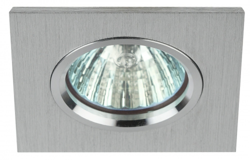 Светильник ЭРА алюминиевый MR16 KL57 SL, 50W, серебро (1/100) фото 3