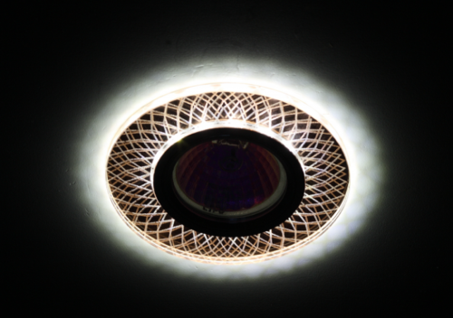 Светильник ЭРА декор cо светодиодной подсветкой MR16, чай (1/50/1500) DK LD43 TEA 3D /1 фото 2