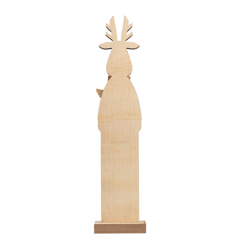 Фигурка деревянная NEON-NIGHT с подсветкой "Рождественский олень" 11х5х47 см (1/24) (504-007) фото 8
