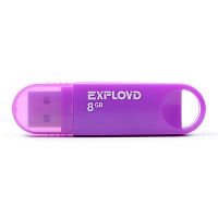 Флеш-накопитель USB  8GB  Exployd  570  пурпурный (EX-8GB-570-Purple)
