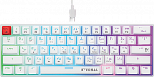 Клавиатура механическая игровая Defender Eternal GK-019 RU, RGB,3в1,61кнопок, белый (1/20) (45019)