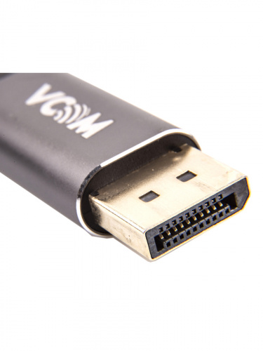 Кабель-адаптер USB 3.1 Type-Cm --> DP(m) 4K@60Hz, 1.8m , Aluminium Shell,VCOM <CU422MC-1.8M> (1/75) фото 3
