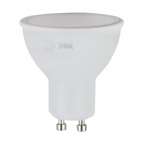 Лампа светодиодная ЭРА RED LINE MR16-7W-827-GU10 R GU10 7 Вт софит теплый белый свет (1/10/100)