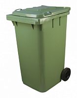 Контейнер для мусора 240л зеленый