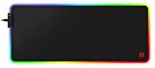 Коврик игровой DEFENDER Black XXL Light 780*300*4 мм, RGB (1/20) (50009)