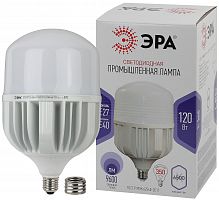 Лампа светодиодная ЭРА STD POWER T160-120W-6500-E27/E40 E27/E40 120Вт колокол холодная дневного цвета (1/6)