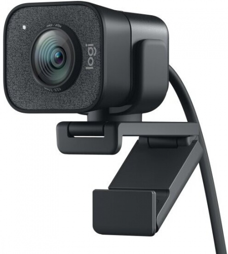Веб-камера Logitech StreamCam GRAPHITE, USB3.1 с микрофоном (960-001282), черный
