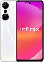 Смартфон Infinix X6827 Hot 20S 128Gb 8Gb белый моноблок 3G 4G 2Sim 6.78" 1080x2460 Android 12 50Mpix 802.11 a/b/g/n/ac GPS GSM900/1800 GSM1900 TouchSc