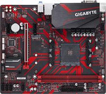 Материнская плата Gigabyte B450M GAMING Soc-AM4 AMD B450 2xDDR4 mATX AC`97 8ch(7.1) GbLAN RAID+VGA+D