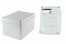 Распаячная коробка ОП 150х110х85мм, крышка, IP44, гладкие стенки, инд. штрихкод, TDM (1/30) (SQ1401-1261)