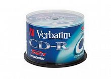 Диск VERBATIM CD-R 80 (52х) Shrink (50) (300)