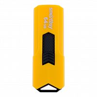 Флеш-накопитель USB  64GB  Smart Buy  Stream  жёлтый (SB64GBST-Y)