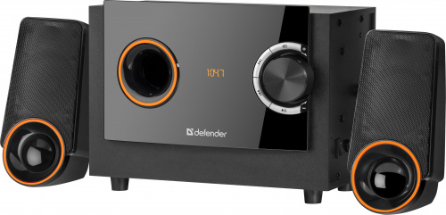 Акустическая система DEFENDER 2.1 X362, черный, 36Вт, BT/FM/MP3/SD/USB/LED/RC (1/4) (65362) фото 3