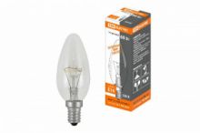 Лампа TDM накаливания Свеча 60Вт Е14 230В прозрачная (1/100)