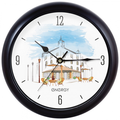 Часы настенные кварцевые ENERGY модель ЕС-105 кафе (1/20) фото 2