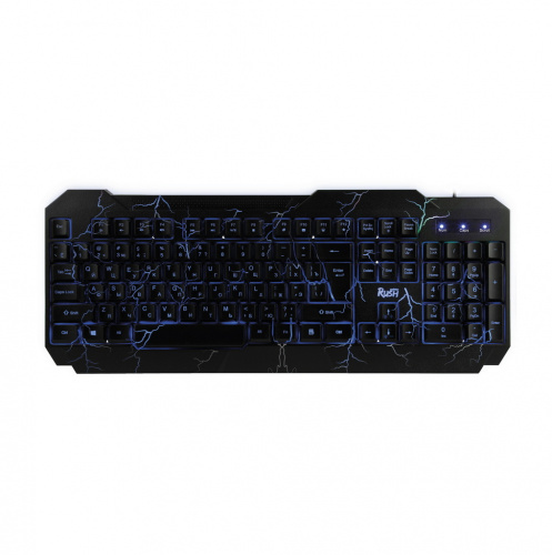 Клавиатура игровая Smartbuy RUSH USB, мультимедийная, черный (1/20) (SBK-715G-K)