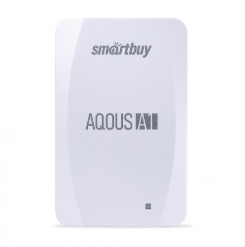 Внешний SSD  Smart Buy  1 TB  Aqous A1 белый, 1.8", USB 3.1 (SB001TB-A1W-U31C)