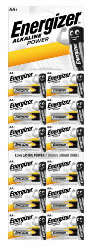 Элемент питания ENERGIZER  LR6 Power отрывной 1*12  (12 бл)   (12/120) (E302283300)