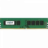 Память 16GB  Crucial, DDR4, DIMM-288, 2400 MHz, 19200 MB/s, CL17, 1.2 В (CT16G4DFD824A)