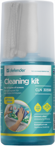 Спрей-очиститель DEFENDER для экранов (200 мл. +1 салфетка) (CLN30598) (1/12) фото 2