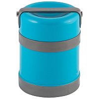 Термос-контейнер пластиковый BELLO, 1,2 л (колба из нерж. стали) (1/12) (074036)
