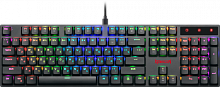Клавиатура механическая игровая REDRAGON Apas RGB, тонкая,104 клавиши, черный (1/10) (78118)