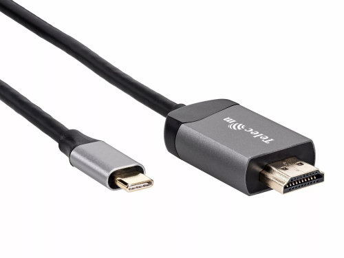 Кабель-адаптер USB3.1 Type-Cm --> HDMI A(m) 4K@60Hz, 1.8m, Telecom <TCC008T-1.8M> (1/200) фото 2