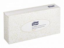 Салфетки бумажные Tork косметические 100лист. белый (120380)