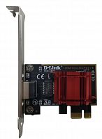 PCI Express адаптер D-LINK DGE-562T/A2A, с 1 портом 100/1000/2.5GBase-T