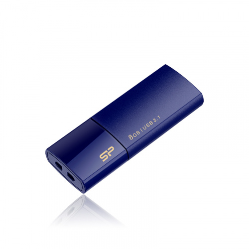 Флеш-накопитель USB 3.0  8GB  Silicon Power  Blaze B05  синий (SP008GBUF3B05V1D) фото 3